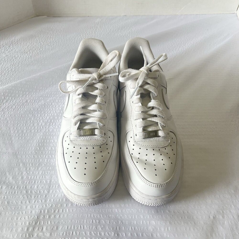 Nike AF1 Air Force 1 CW2288-111 Triple White Low Athletic Sneakers Men’s Size 13